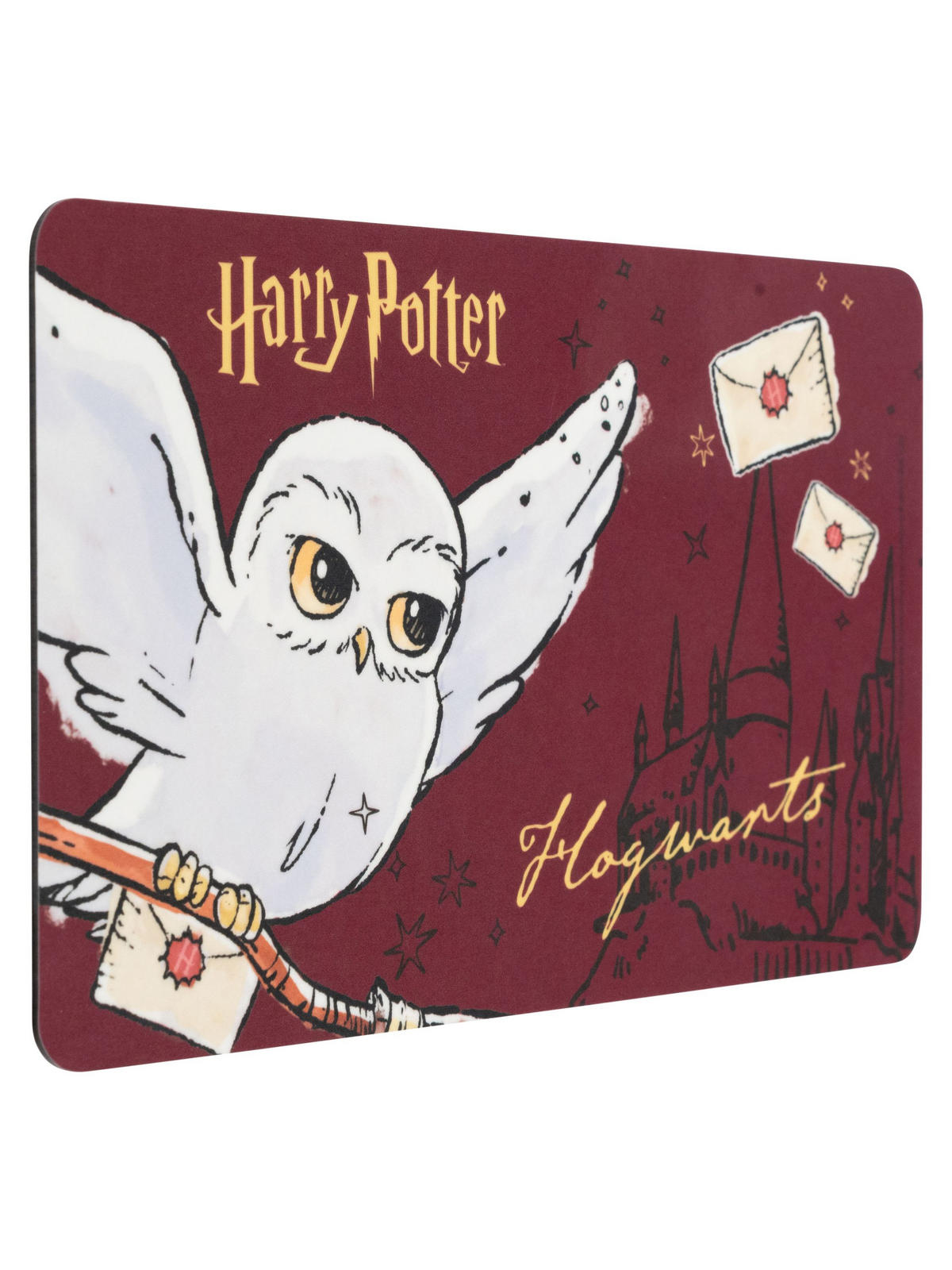 BRETTCHEN Harry Potter Hedwig Rot 14,5 x 23,5 cm - Rot, Kunststoff (14.5/23.5cm) - United Labels