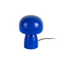 TISCHLAMPE Fervor Blau 15/15/20 cm - Blau, Glas (15/15/20cm) - Leitmotiv