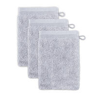 WASCHHANDSCHUH SUPERWUSCHEL 3ER PACK - Silberfarben, Textil (15/20cm) - MÖVE