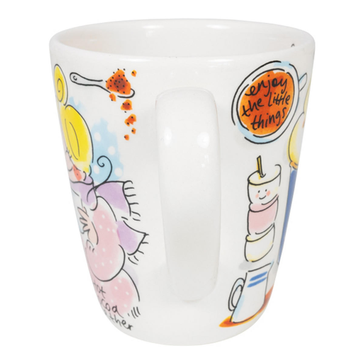 BECHER Heiße Schokolade in Bunt - 350 ml - Multicolor, Keramik (0.35L) - Blond Amsterdam