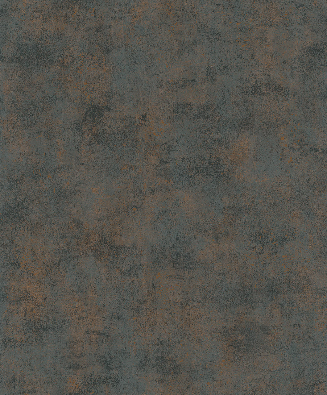 VLIESTAPETE Uni Tapete schwarz, kupfer - Schwarz/Kupferfarben, Papier (53/1005cm) - marburg