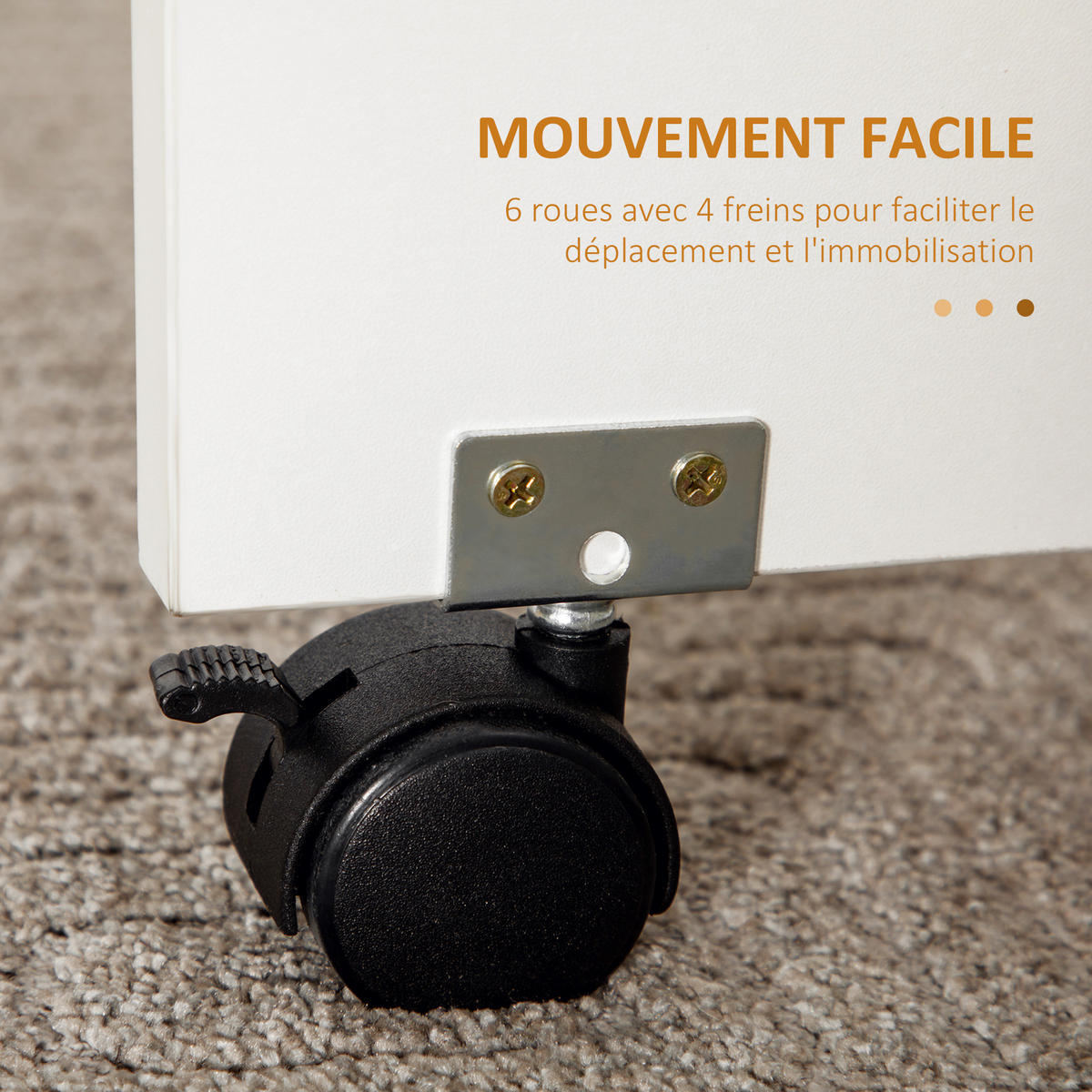 ESSTISCH Weiß 1 Stück - Weiß, Kunststoff (120/60/76.5cm) - GiPP