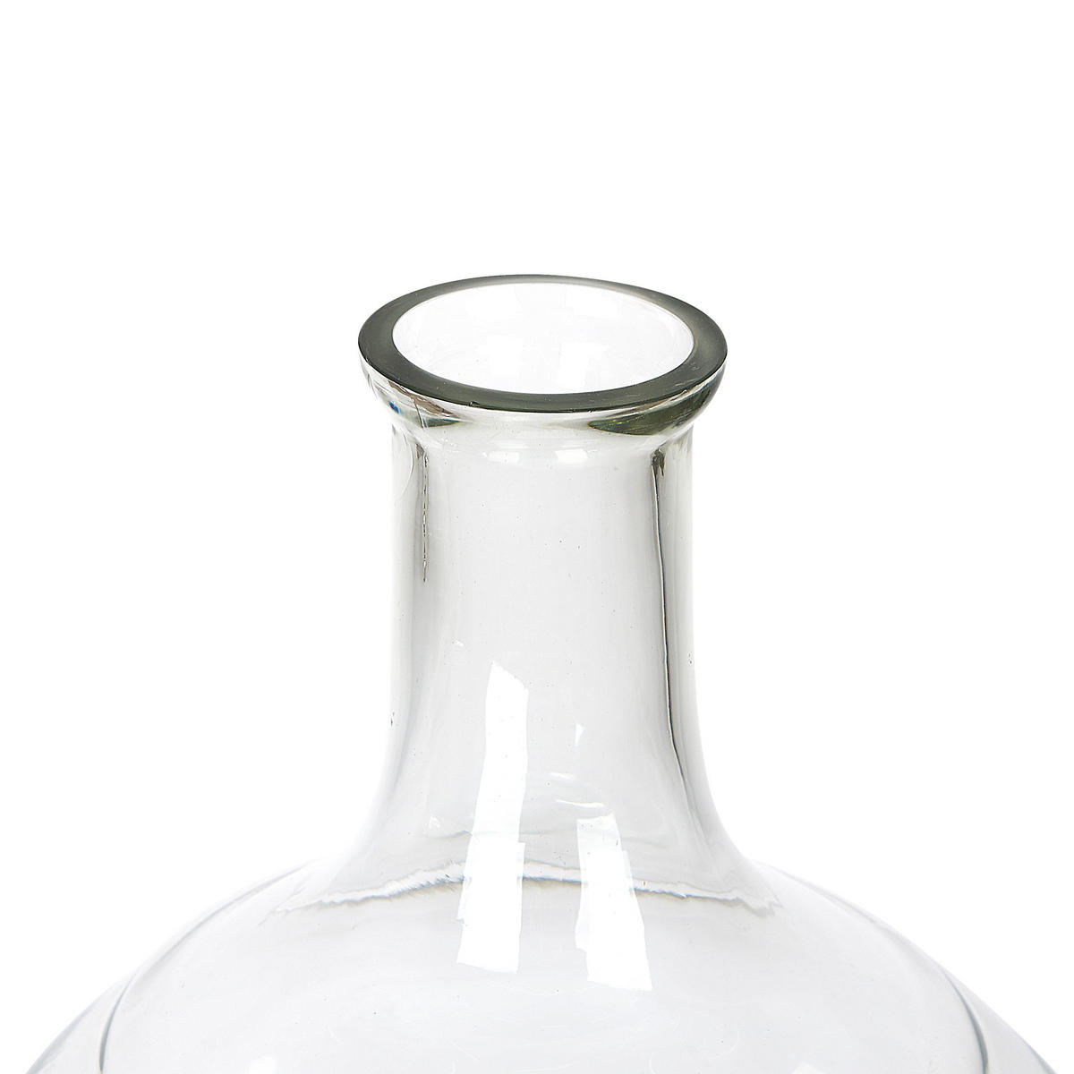BLUMENVASE Glas bunt Razala - Multicolor, Glas (34cm) - Beliani