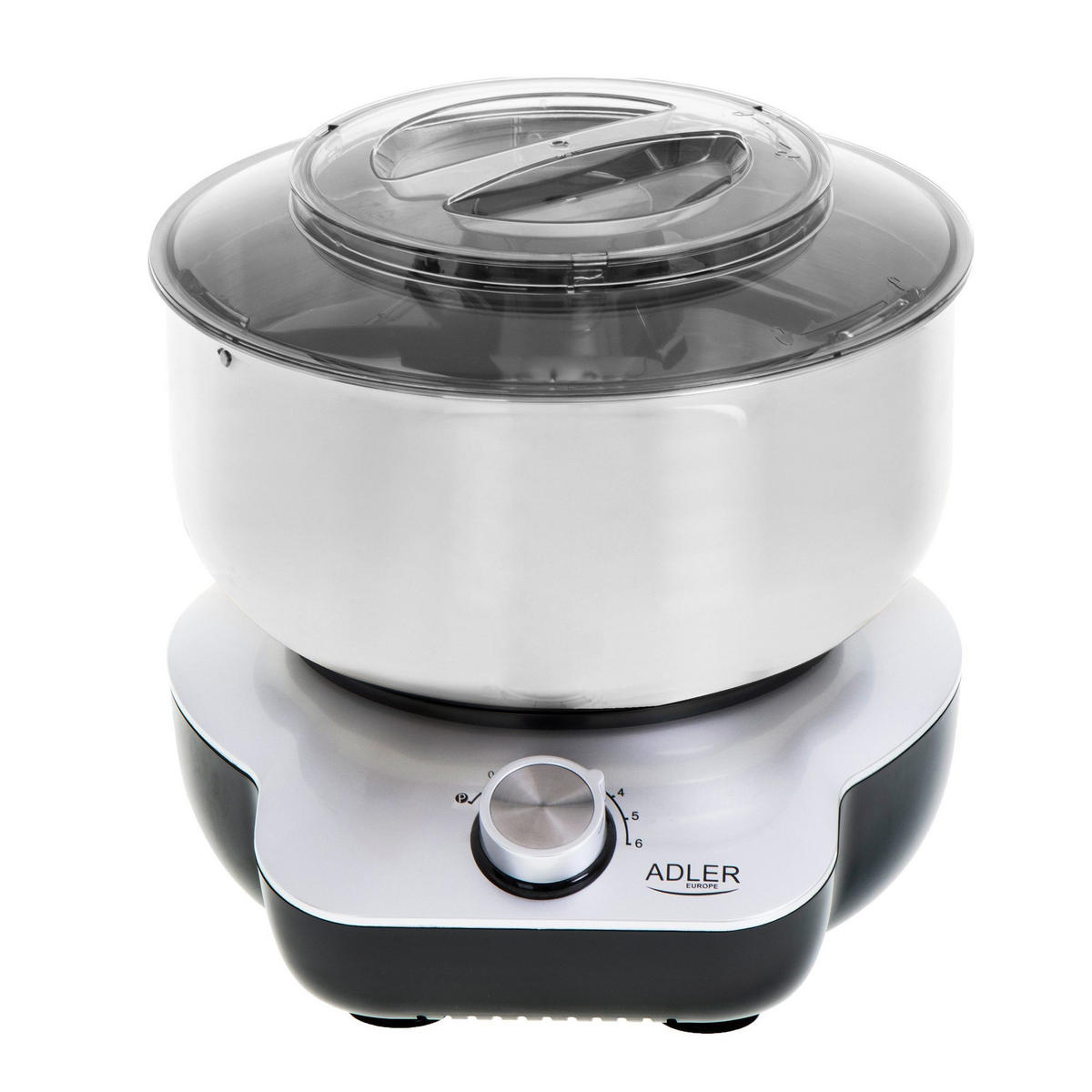 KÜCHENMASCHINE AD4222 Silber Edelstahl - Silberfarben, Kunststoff/Metall (35/30/22cm) - Adler