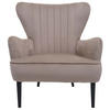 LOUNGE-SESSEL taupe - Taupe, Textil (75/87/75cm) - MCW