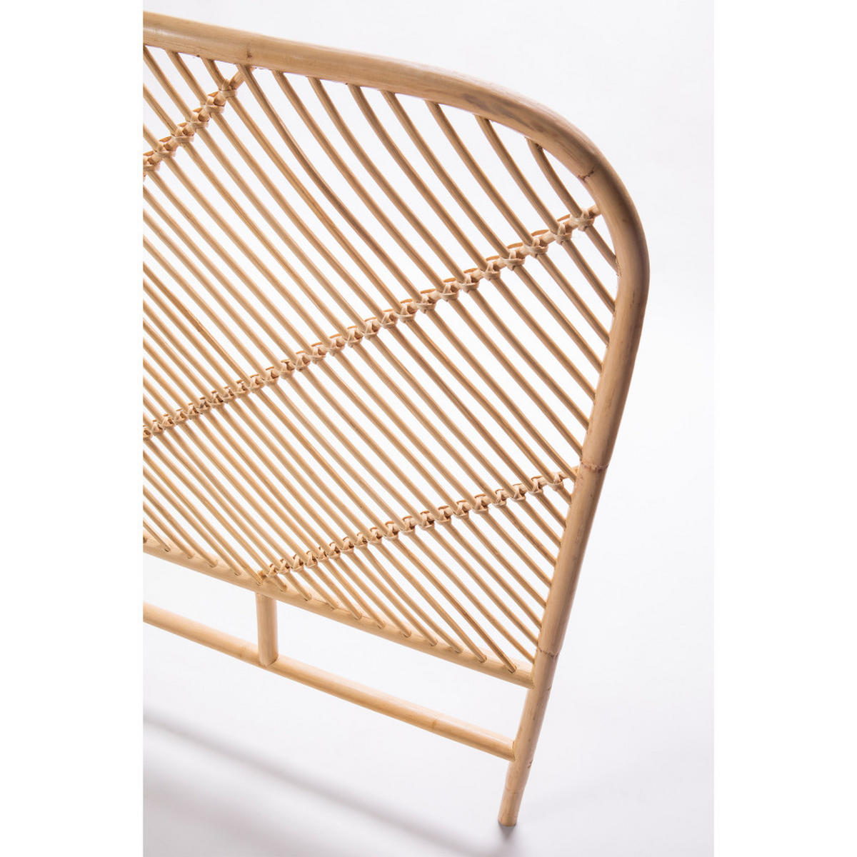 RATTANSENKOPFTEIL 188 cm - KAYAN - Natürlich - Naturfarben, Naturmaterialien (188/112/3cm) - Drawer