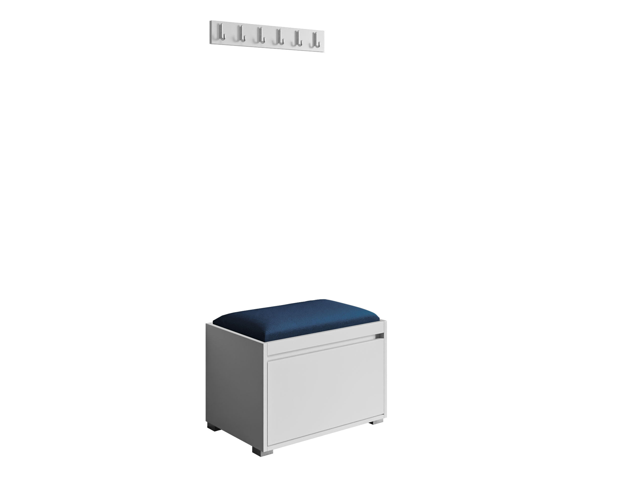 Mirjan24 Garderoben-Set Blau 64.5x45x34 cm