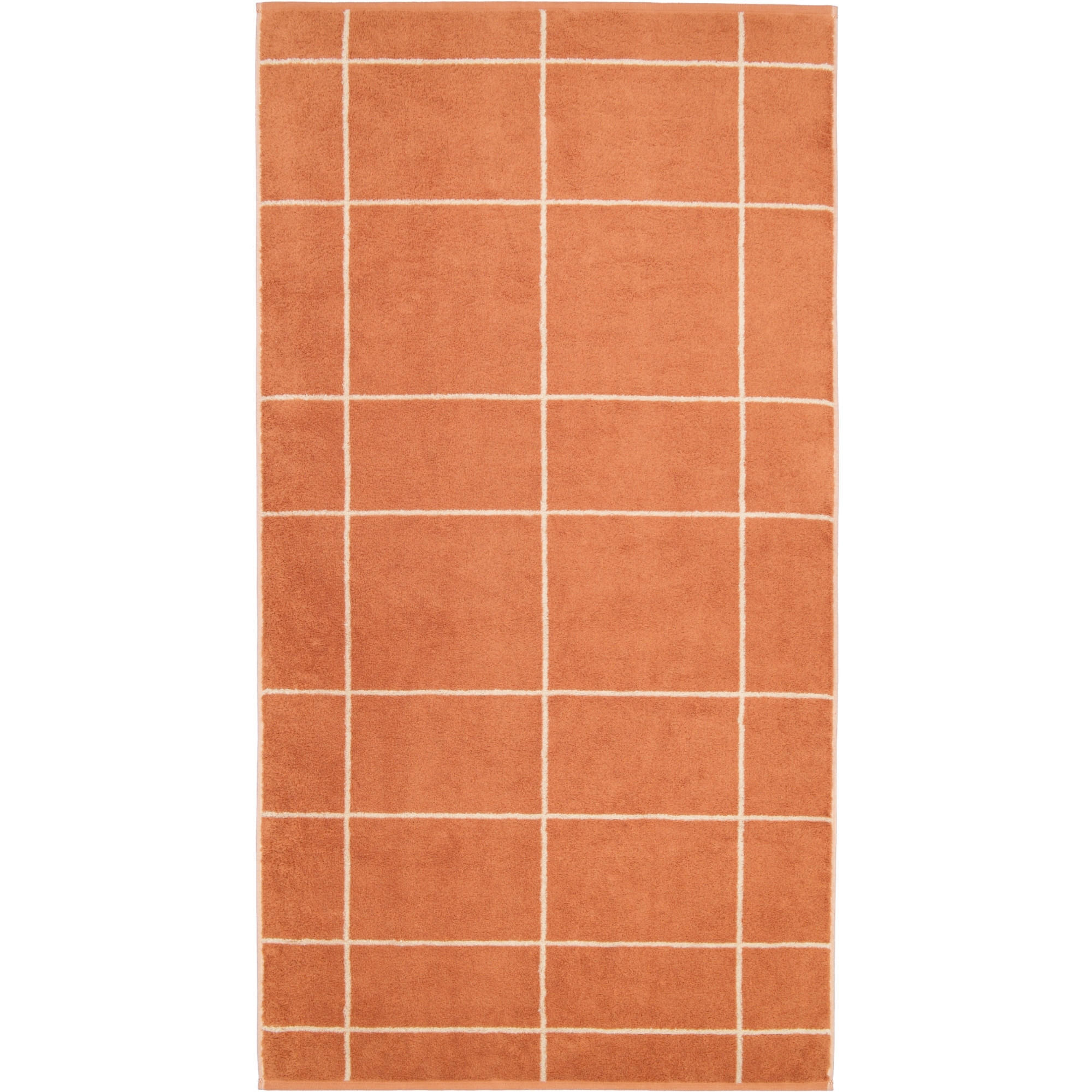 DUSCHTUCH ATELIER LINES 6240 KUPFER - 33 - Orange, Textil (70/140cm) - Cawoe