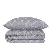 BETTWÄSCHE Felix Grey Baumwolle grau 160/200 cm - Grau, Textil (160/200cm) - Homla