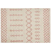 KURZFLOR-TEPPICH Buxar 230/160 cm - Beige, Textil (160/230cm) - Beliani