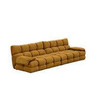 SOFA AMIA Braun Velvet - Dunkelbraun/Schwarz, Kunststoff/Textil (290/86/108cm) - KAWOLA