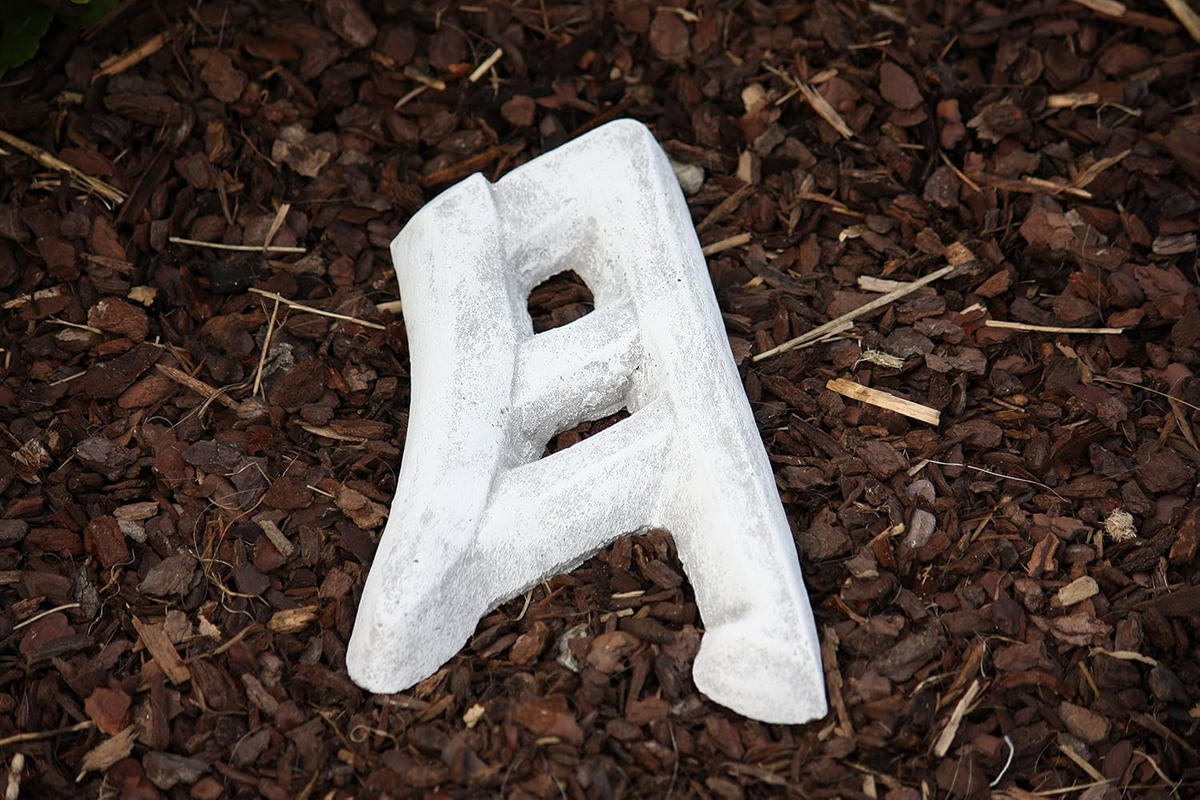 STEINFIGUR Garten- und Wanddeko Chinesische Schriftzeichen 3er Set frostfest - Grau, Stein (16/3/17cm) - stoneandstyle