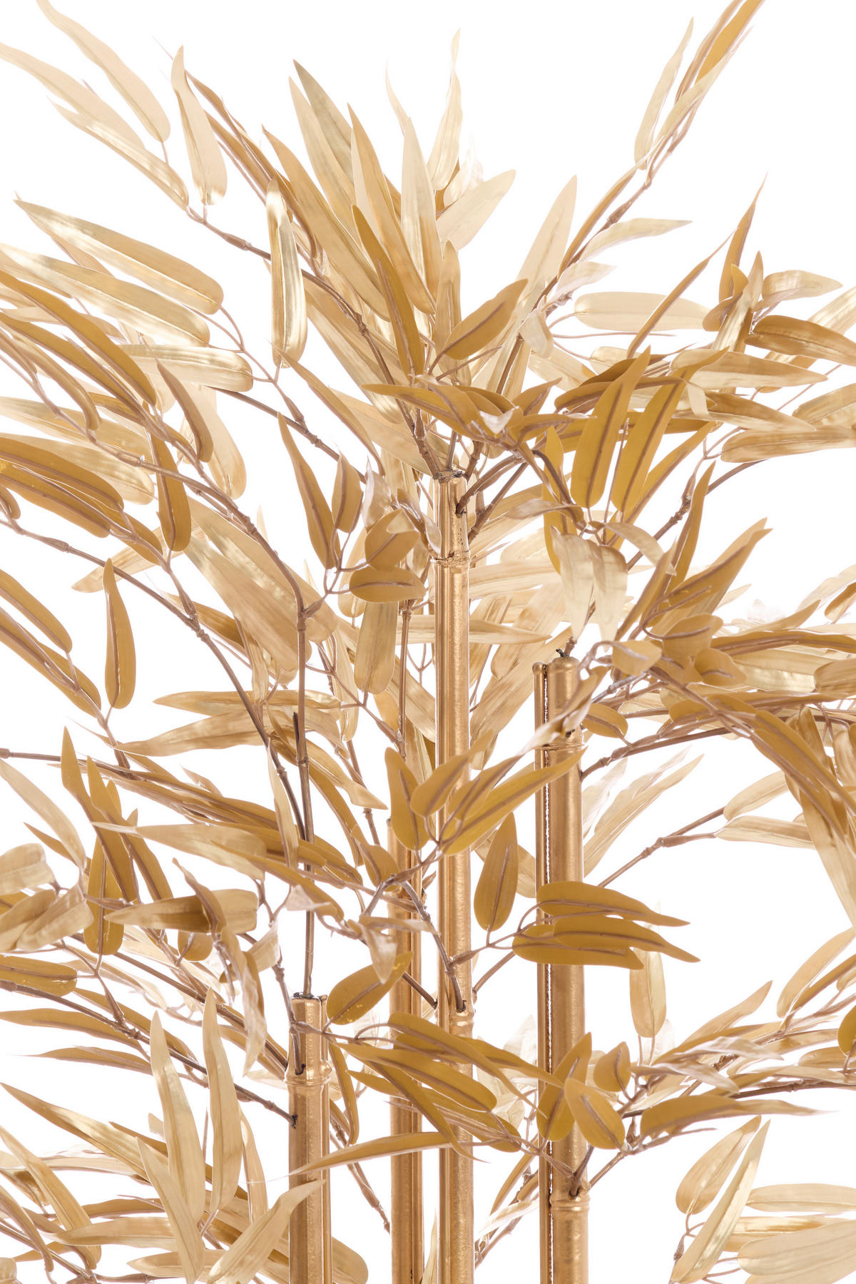 TOPF Bambus Gold 120/70/120 cm - Goldfarben, Kunststoff (120cm) - Light & Living