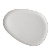 SERVIERPLATTE Basic Nature Weiß 32x26x2,5 cm Keramik - Weiß, Keramik (26/2.5/32cm) - Mondex