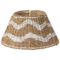 WEIHNACHTSBAUMKRAGEN 24 cm Naturfarben Hiver - Naturfarben, Naturmaterialen (24cm) - Beliani