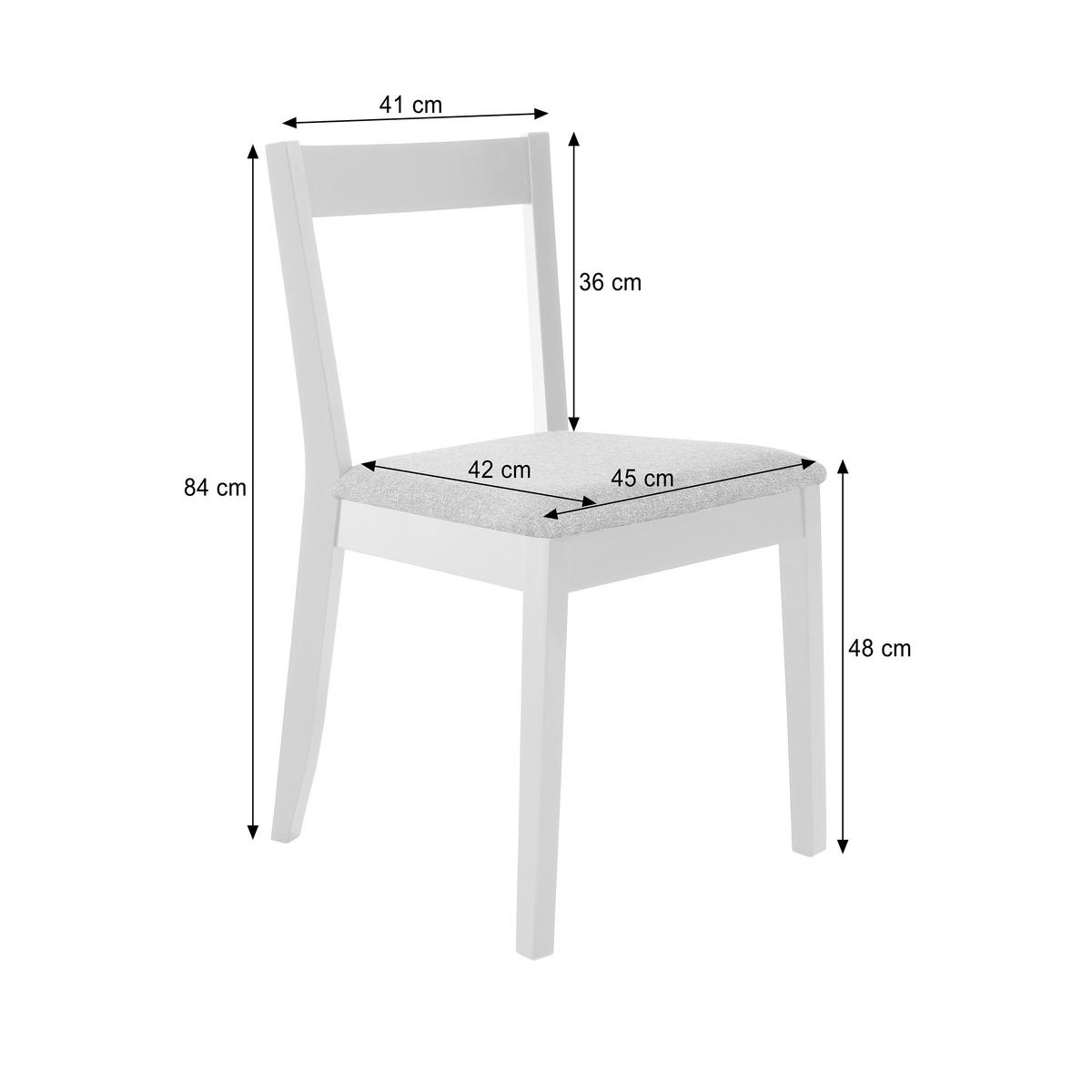 STUHL Moden mit wengefarbenen Holzbeinen, Polsterstuhl, Anthrazit - Wengefarben/Anthrazit, Holz (45/84/45cm) - Beautysofa
