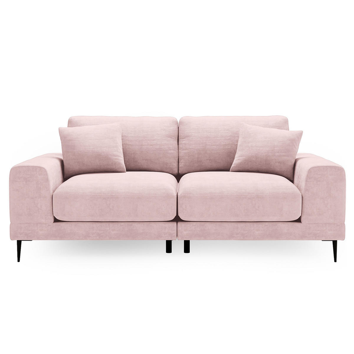 3-SITZER SOFA - Altrosa, Textil (243/92/103cm) - home24