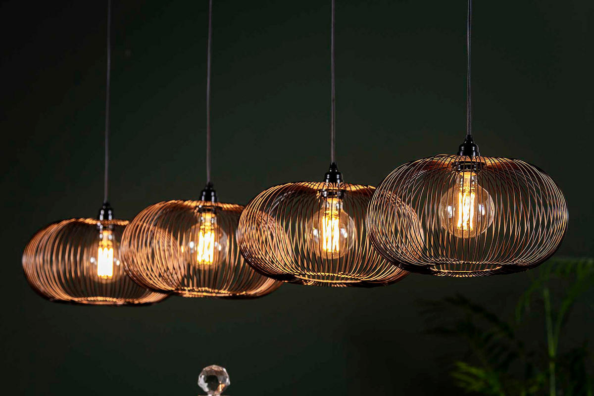 HÄNGELAMPE CATAVI Schwarz Metall - Schwarz, Metall (35/170/150cm) - KAWOLA