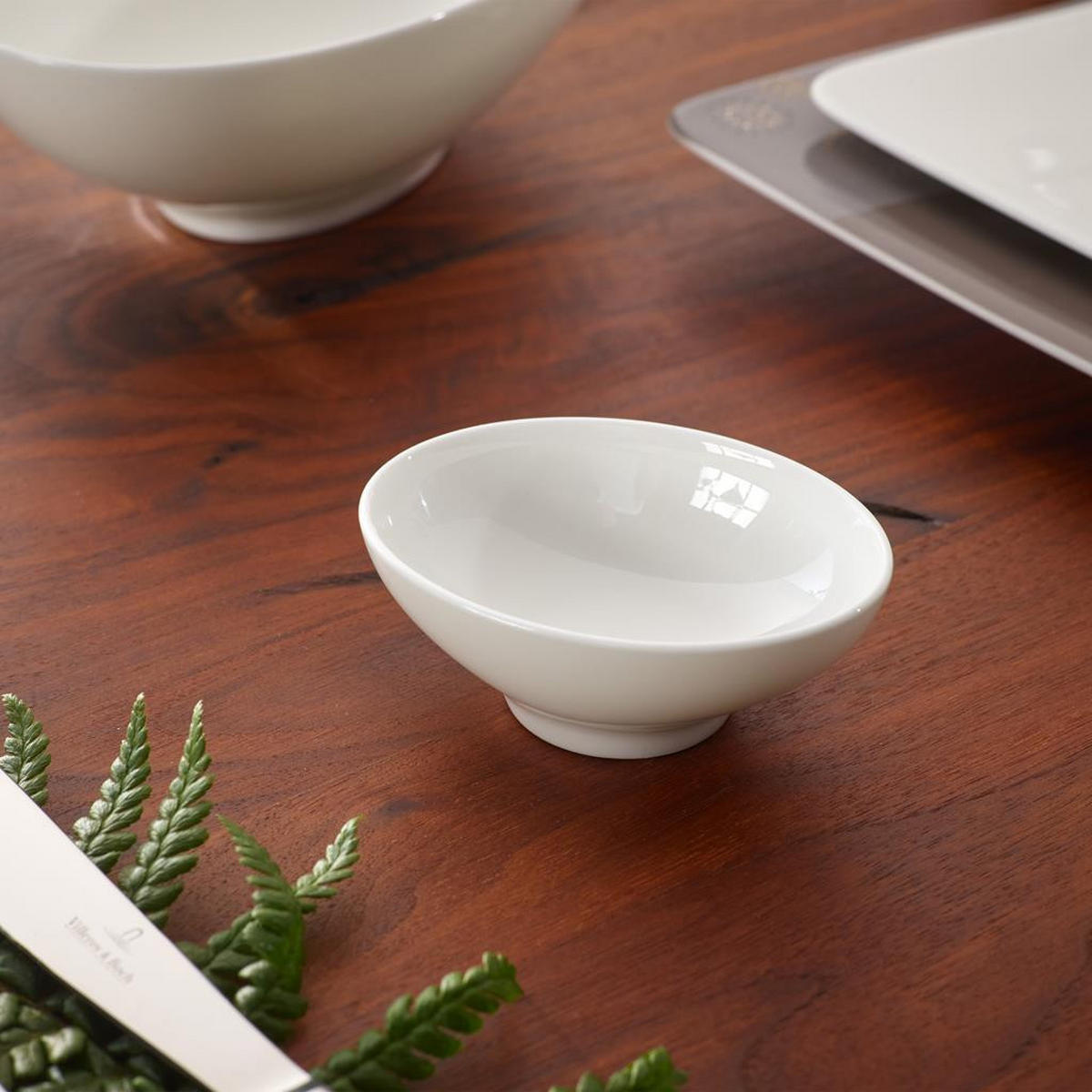 DIPSCHÄLCHEN Modern Grace weiß 8 x 6 cm 6er Set - Weiß, Keramik (1cm) - Villeroy & Boch