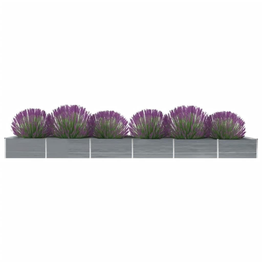 Deluke Hochbeet Grau 600x45x80 cm