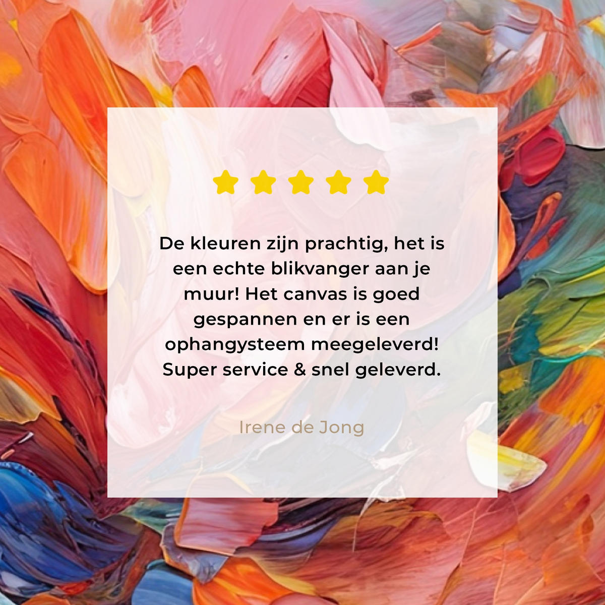 LEINWANDBILD Ölgemälde - Kunst - Abstrakt - Farbenfroh XXL 150x100 cm - Altrosa, Textil (150/100cm) - MuchoWow