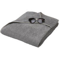 HANDTUCH Marbella 200/70cm Grau - Grau, Textil (70/200cm) - Beautissu 