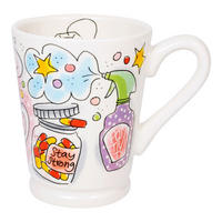 MAZAGRAN-BECHER Tasse voller Sonnenschein in Bunt - 500 ml - Multicolor, Keramik (0.5L) - Blond Amsterdam