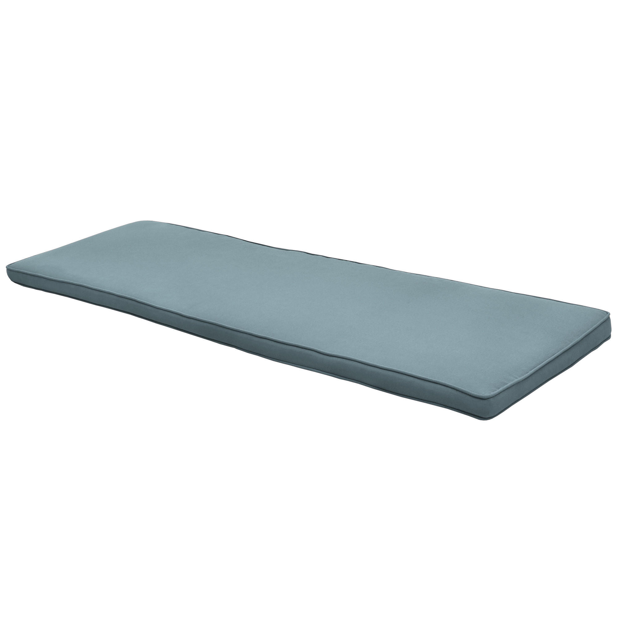 BANKAUFLAGE Loft BK 150x48x5cm Taubenblau - Blaugrau, Textil (48/150cm) - Beautissu 