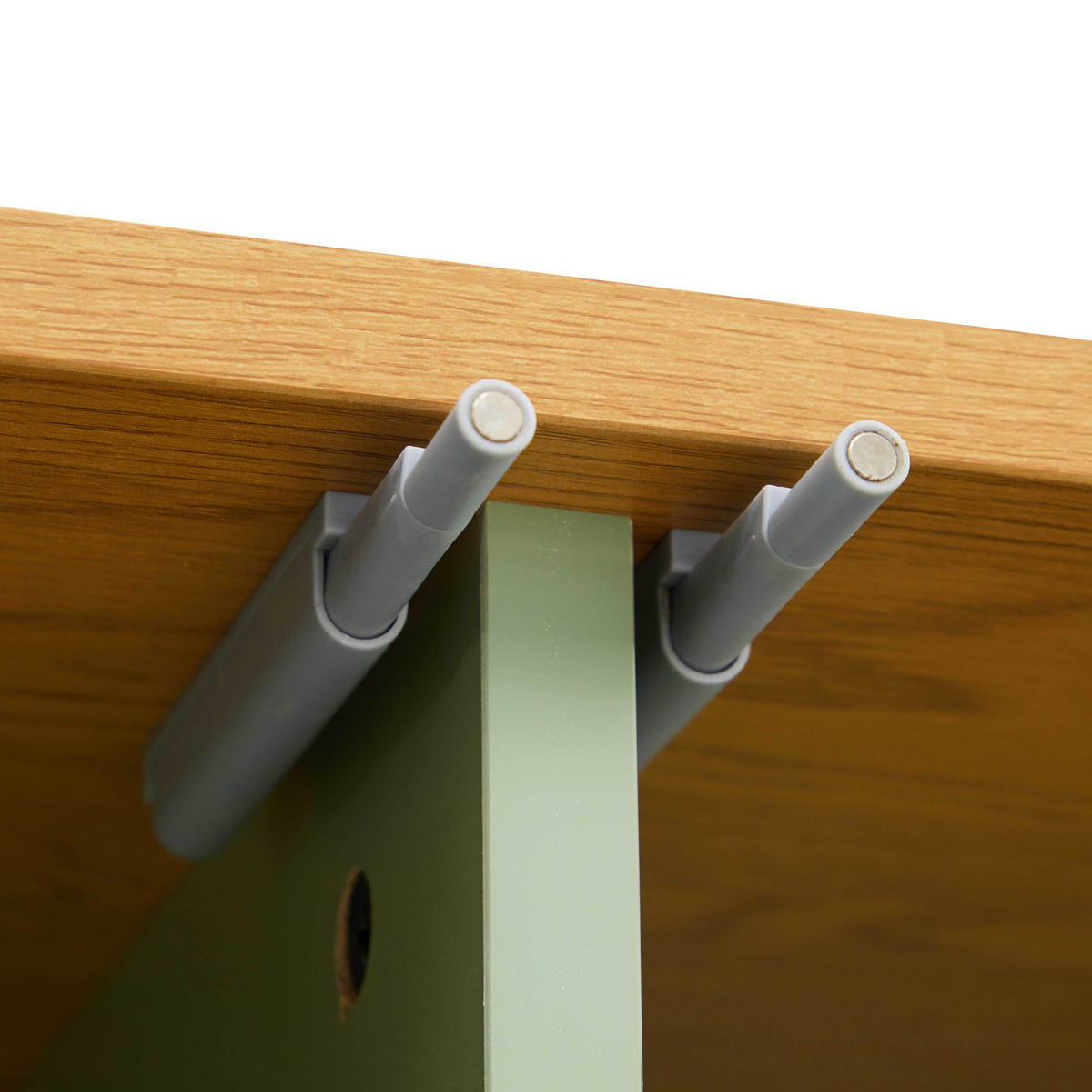 SIDEBOARD 140 cm, Grün - Grün, Holz (40/75/140cm) - Oviala