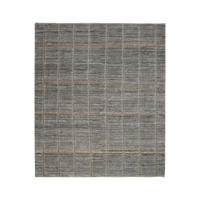 GABBEH-TEPPICH handgeknüpft Grau 185/158 cm Schurwolle - Grau, Textil (158/185cm) - Looma