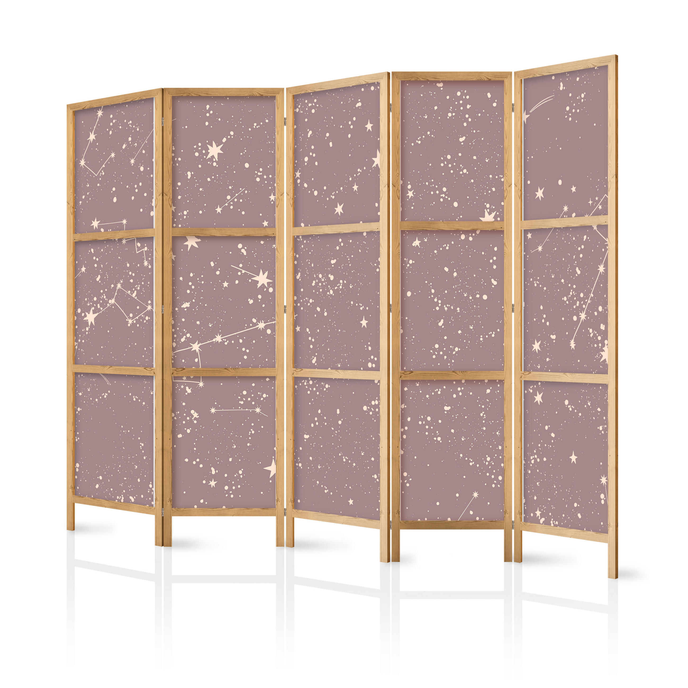 Muralo Paravent Rosa 225x172x3 cm