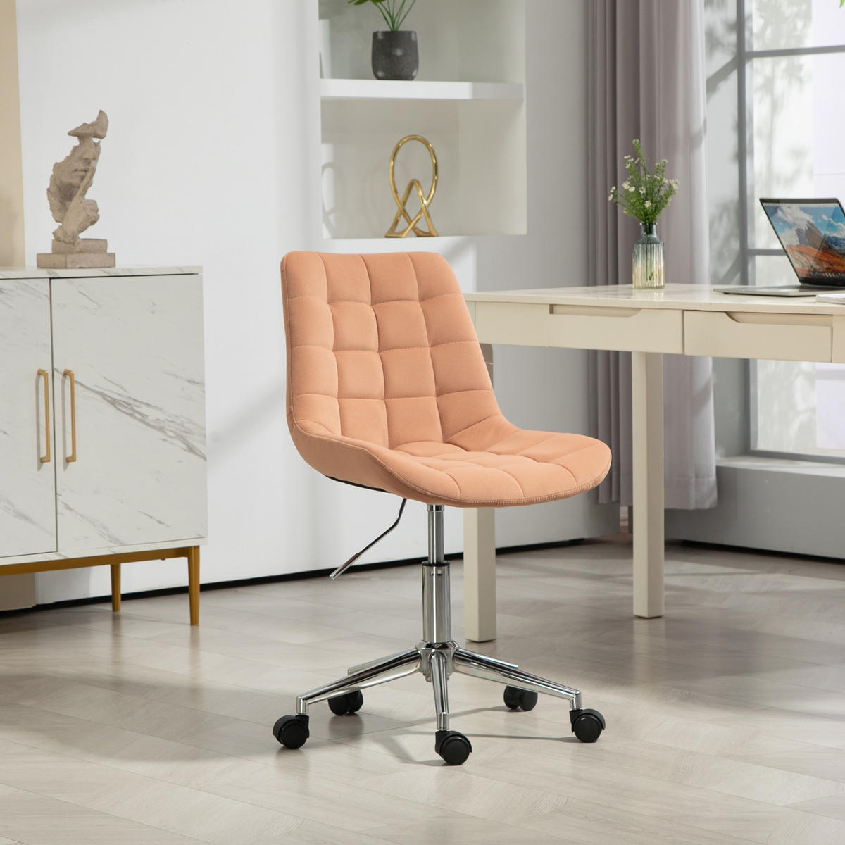 SCHREIBTISCHSTUHL MICKY Orange - Orange, Textil (50/92/54cm) - SVITA