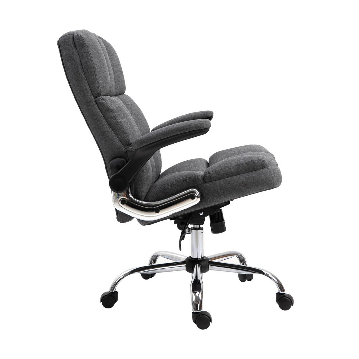 BÜROSTUHL Grau - Grau, Textil (73/120/72cm) - MCW