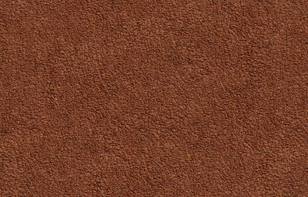 SOFA FIGARI 3-Sitzer mit Schlaffunktion, dunkelorange - Dunkelorange/Braun, Holz/Textil (232/90/107cm) - Courtois Laville