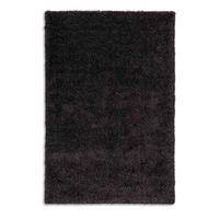 KOBEREC s vysokým vlasom LEVERAGE - čierna, textil/prírodné materiály (133/190cm) - Schöner Wohnen