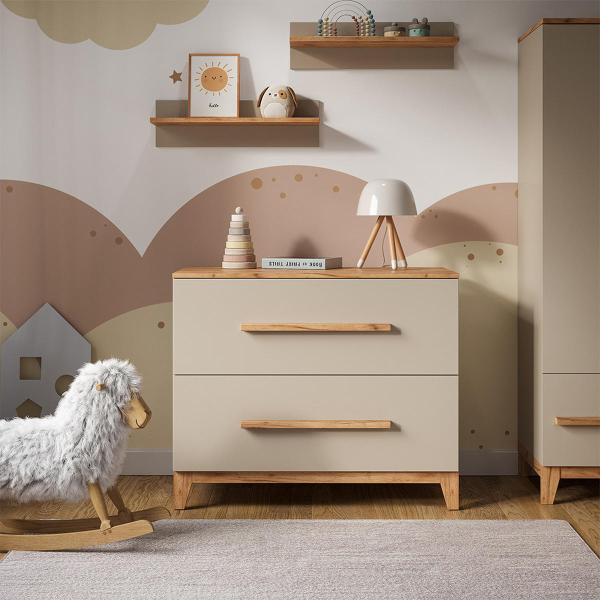 Kaschmir, Holzwerkstoff (108/98/70cm) - VitaliSpa