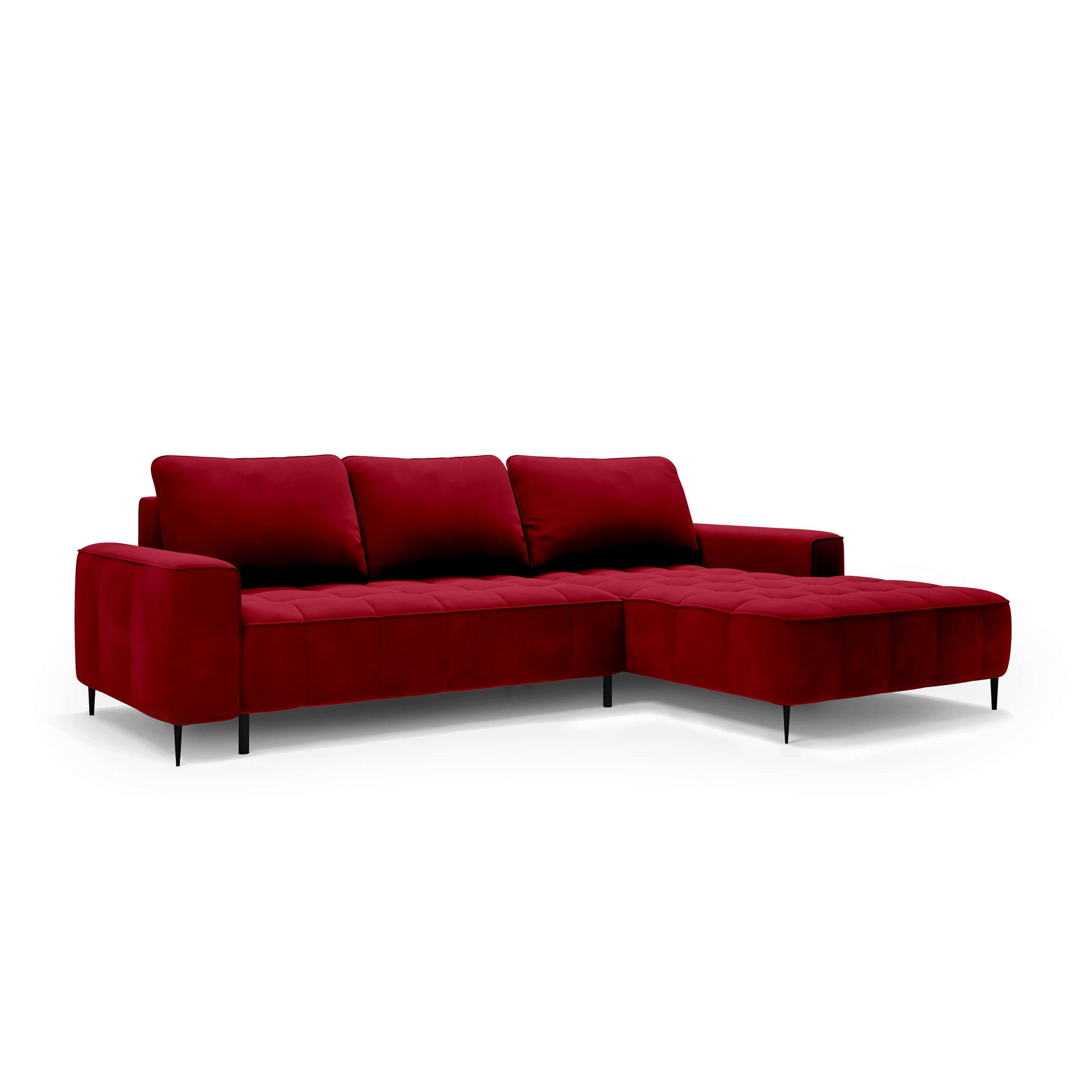 ECKSOFA Francessco Multicolor - Multicolor, Textil (280/90/166cm) - Pillovely
