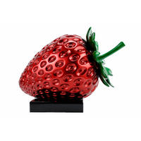 SKULPTUR Grün 26/20 cm - Rot/Grün, Stein (2.3/20/36cm) - KUNSTLOFT