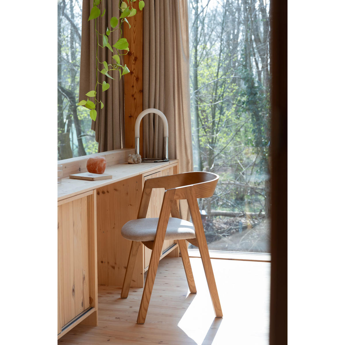 ESSZIMMERSTUHL Mads Natur - 2 er Set - Naturfarben, Kunststoff (49/72/50cm) - Zuiver