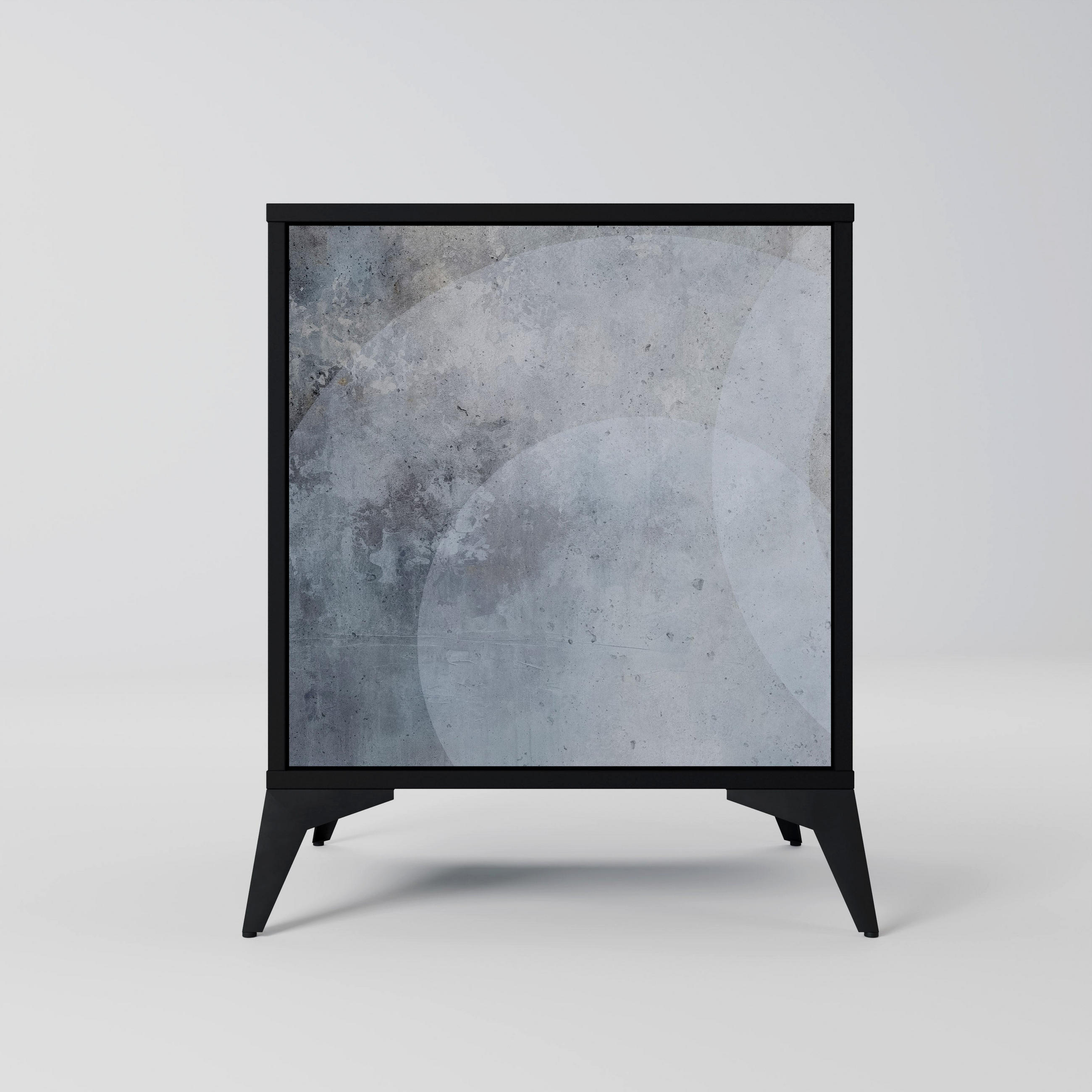 SpaceRebels Sideboard Schwarz 57.5x70.5x42 cm