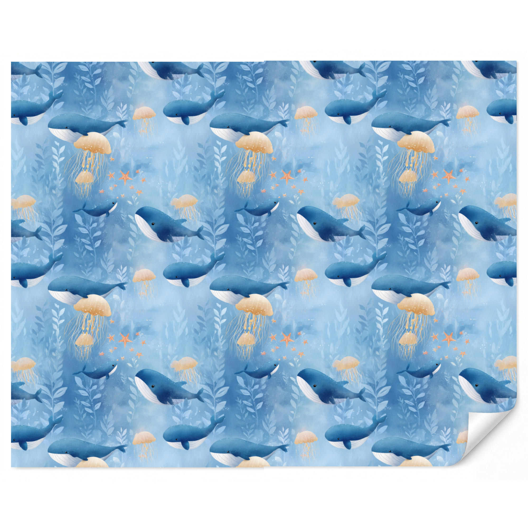 OnlyWow Kindertapete Blau 240x200 cm