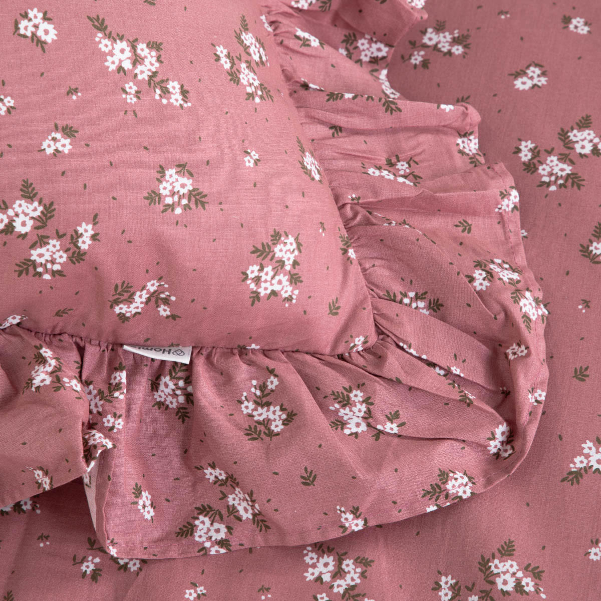 BETTWÄSCHE Mirya Baumwolle rosa 220/200 cm - Rosa, Textil (220/200cm) - Homla