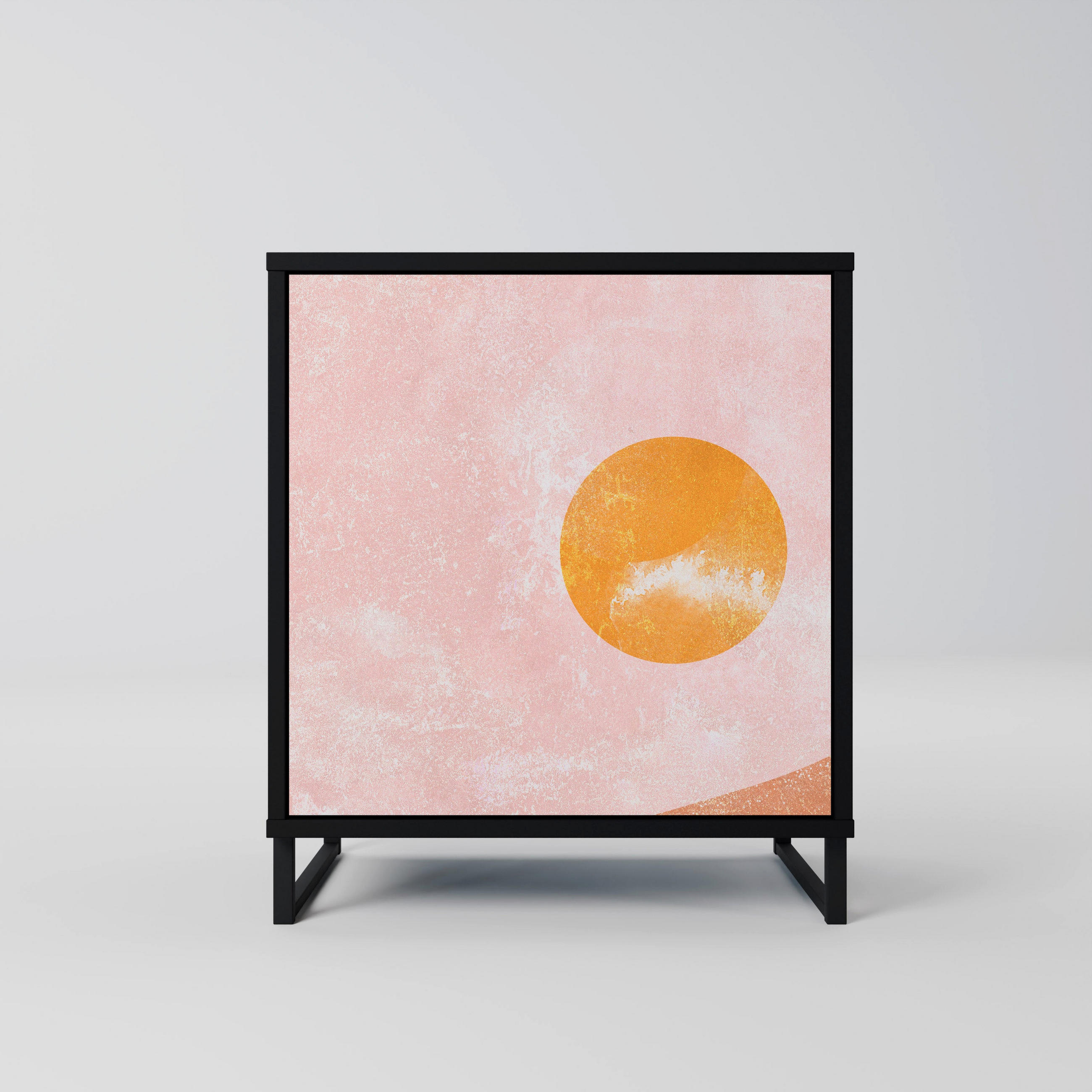 SpaceRebels Sideboard Schwarz 57.5x67.5x42 cm