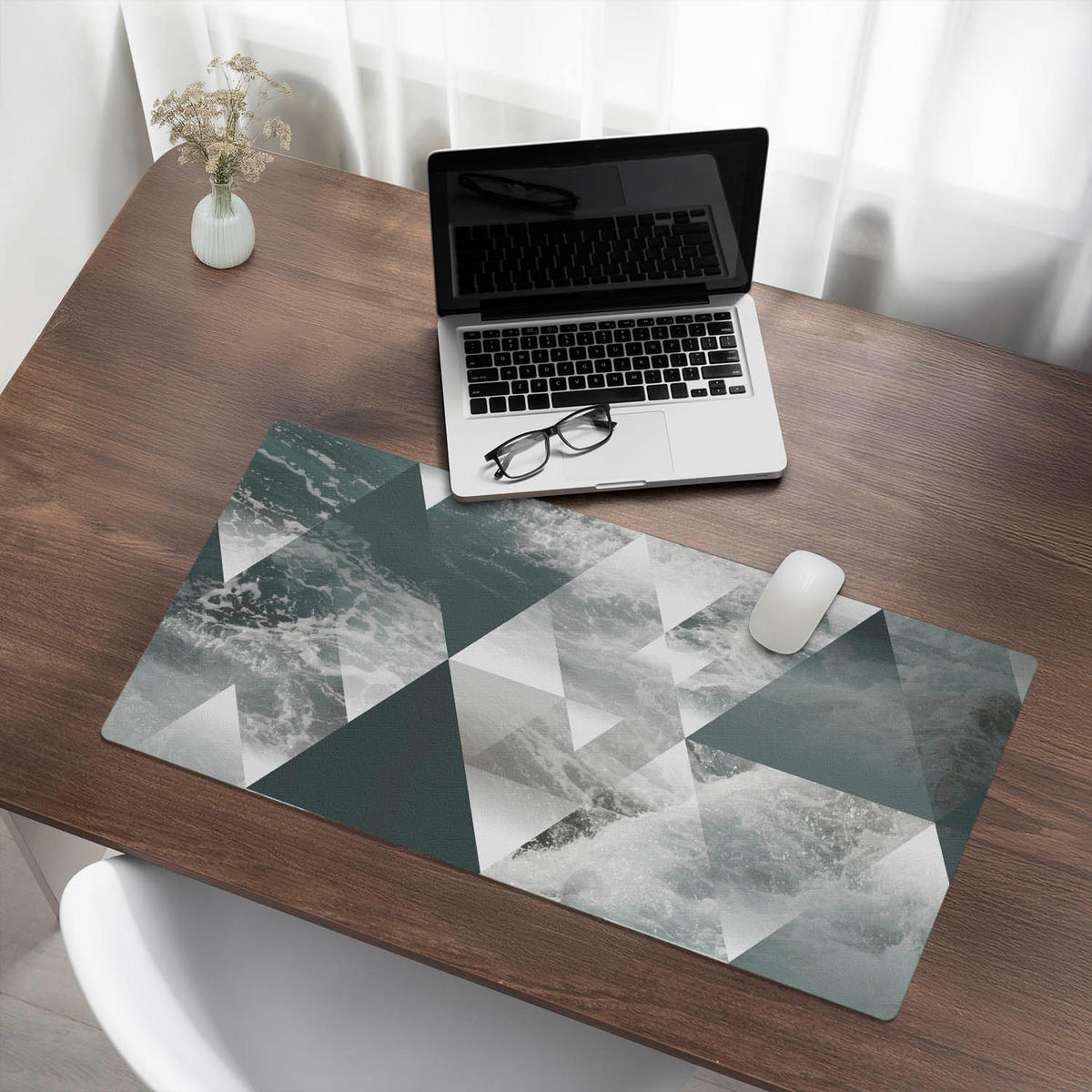 SCHREIBTISCHUNTERLAGE 90x45 cm Grün - Grün, Kunststoff (90/45/1.6cm) - Wallfluent