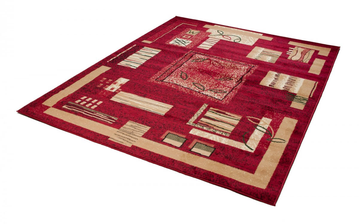 TEPPICH ATLAS Rot Beige 200/300 cm - Beige/Rot, Textil (200/300cm) - Tapiso