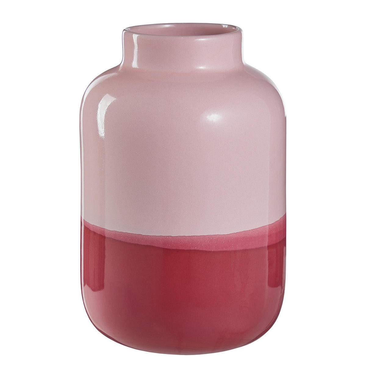 VASE Two Tone - Pink, Keramik (22cm) - Butlers