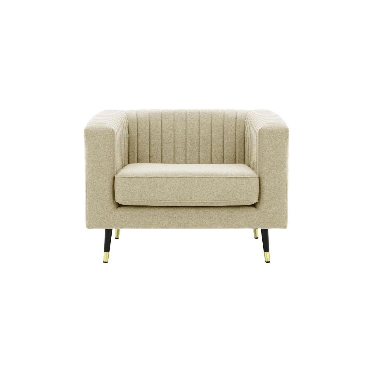 SESSEL Slender-Baku 15 - Weiß, Holz/Textil (99/71/83cm) - SLF24