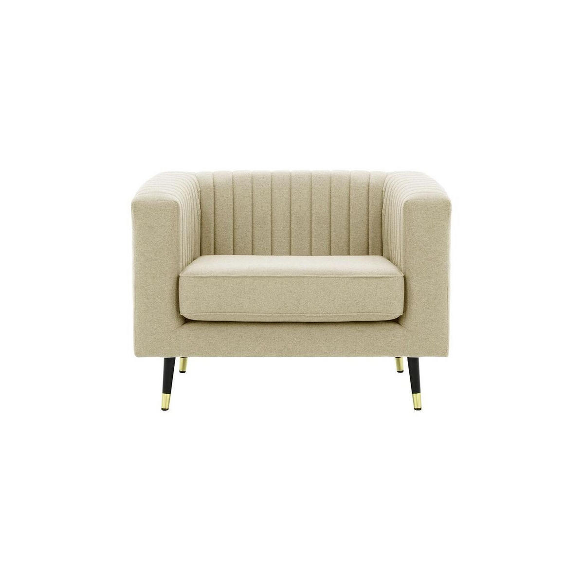 SESSEL Slender-Baku 15 - Weiß, Holz/Textil (99/71/83cm) - SLF24