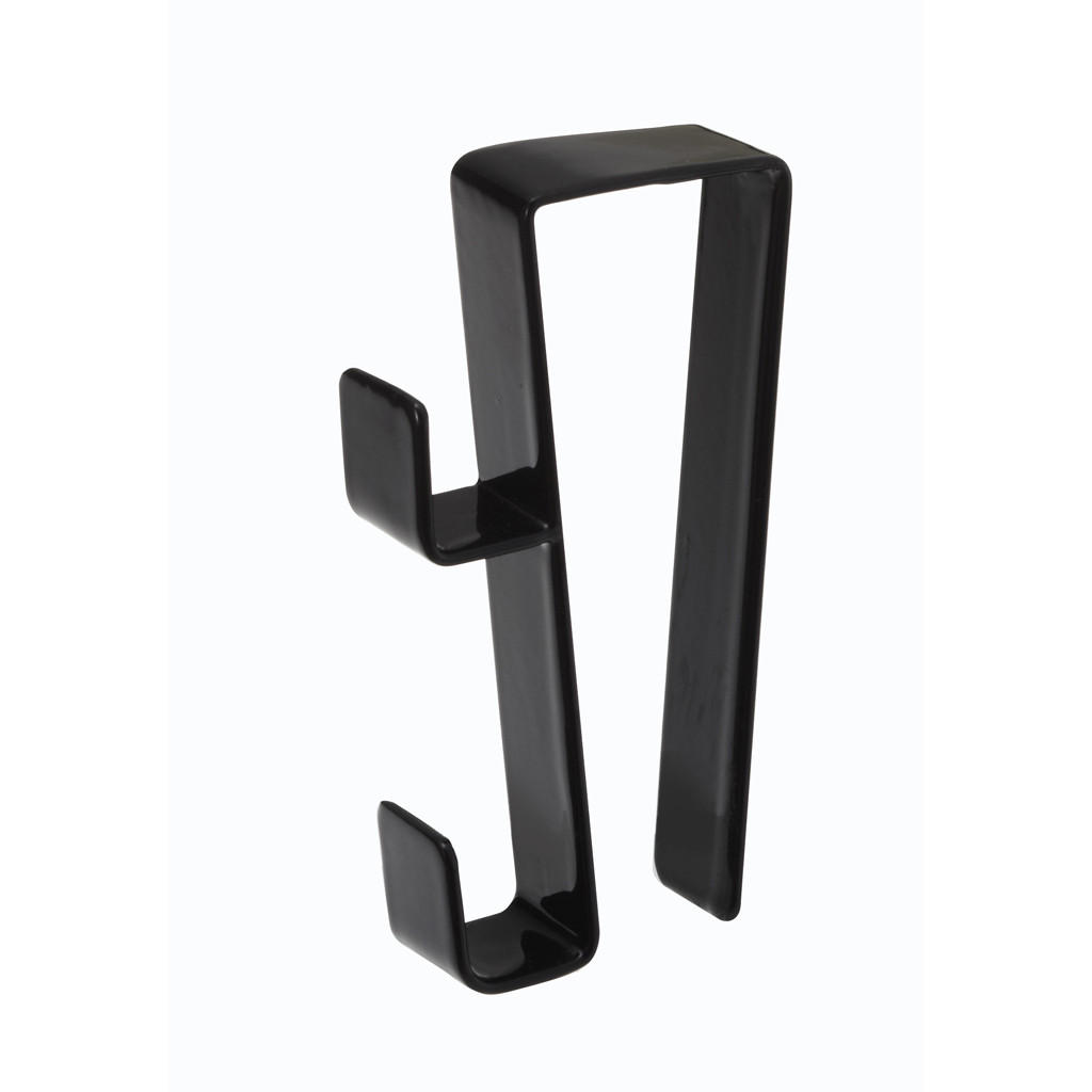HANDTUCHHAKEN Tower 2783 Schwarz - Schwarz, Metall (1.5/7.2/3.8cm) - Yamazaki