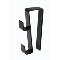 HANDTUCHHAKEN Tower 2783 Schwarz - Schwarz, Metall (1.5/7.2/3.8cm) - Yamazaki